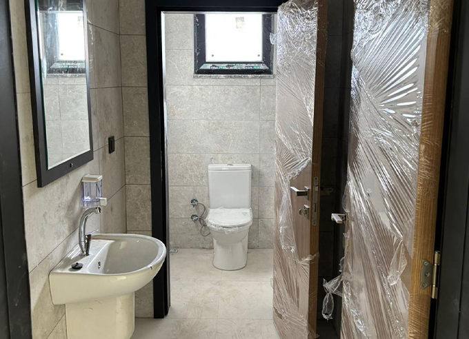 Baski Prefabrik Ek Hizmet Binası Projesi